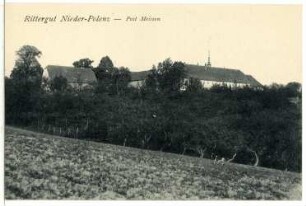 Polenz. Rittergut Niederpolenz