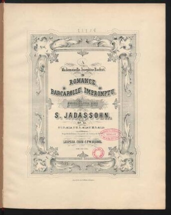 No. 2: Barcarolle : op. 15 No. 2