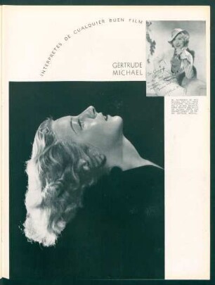 Intérpretes de cualquier buen film - Gertrude Michael