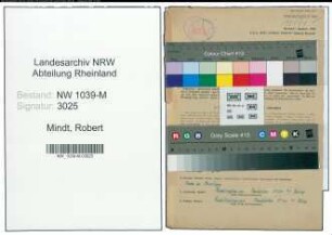 Entnazifizierung Robert Mindt , geb. 08.04.1897 ()
