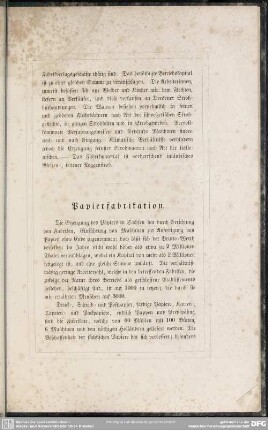 Papierfabrikation