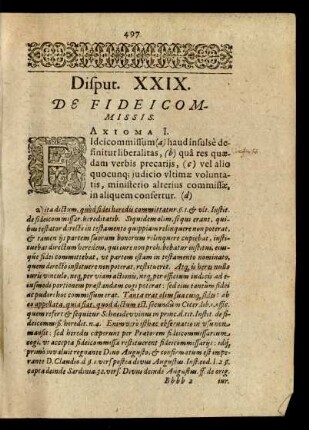 Disput. XXIX.