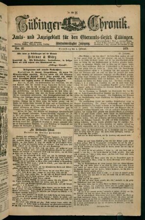 1. Februar (Nro. 22) - 7. Februar (Nro. 26)
