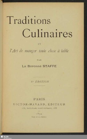 Traditions culinaires et l'art de manger toute chose à table