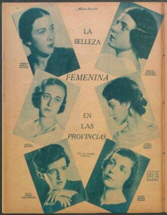 La belleza femenina en las provincias [Fotografías]