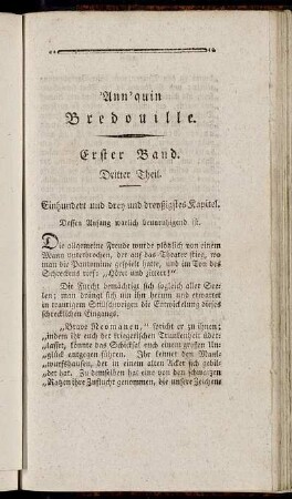Einhundert und drey und dreyßigstes Kapitel. - Einhundert und sechs und vierzigstes Kapitel.