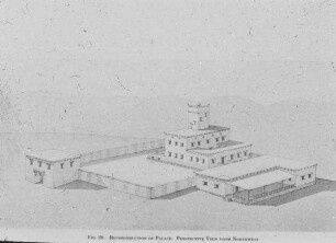 Tell el-mutesellim [Megiddo], Rekonstruktion d. Palastes, Str. IV