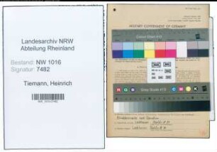 Entnazifizierung Heinrich Tiemann , geb. 18.01.1902 (Landwirt)
