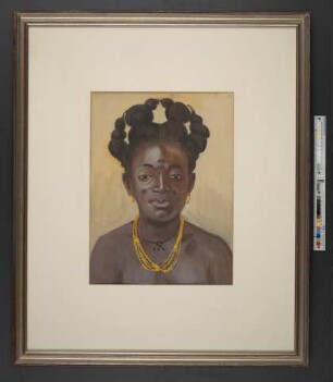 Frau des Häuptlings Lawson von Anecho, Togo Küste