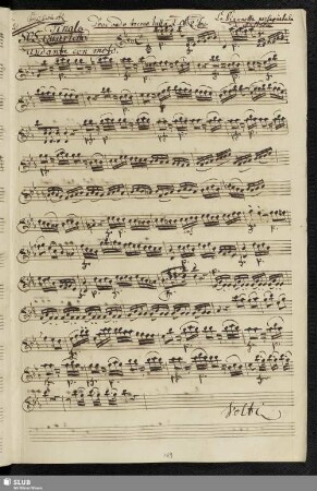 505. Finale/Quartetto: Dove vado tremo tutta / Anfossi, P.