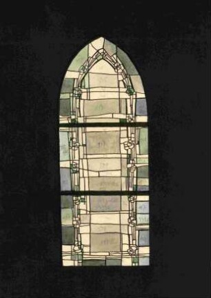Entwurf für ein Schifffenster in der Evangelischen Kirche in Marburg-Cappel