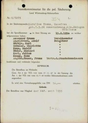 Thoma, Karoline