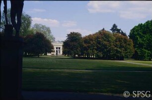 Potsdam, Park Sanssouci, Park Charlottenhof, Parkansicht.