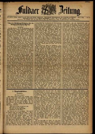 Ausgabe vom Mittwoch, den 18. März 1885.