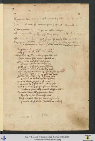 Carmina (handschriftlich)