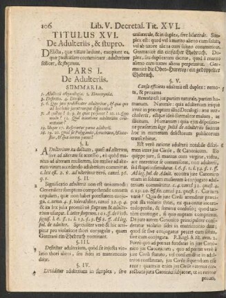 Titulus XVI. De Adulteriis, & stupro