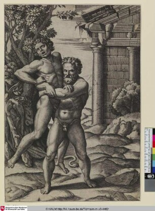 [Hercule et Anthèe; Herkules und Antaios]