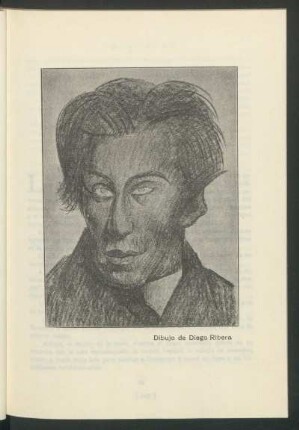 Dibujo de Diego Ribera