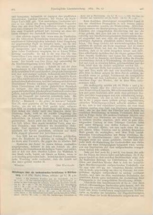 405-407 [Rezension] Mitteilungen über die konfessionellen Verhältnisse in Württemberg. 1 - 8. Hft