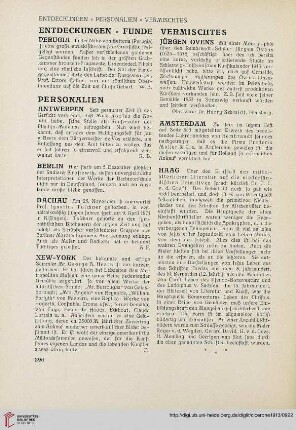 Vermischtes
