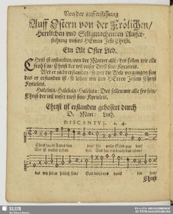 Christ ist erstanden