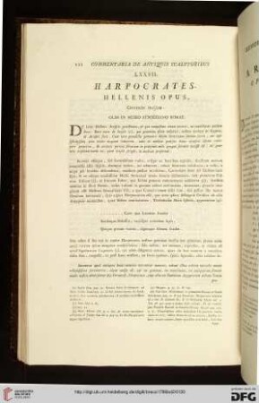 LXXVII. Harpocrates / LXXVII. Arpocrate