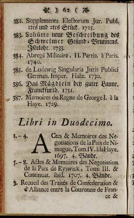 Libri in Duodecimo.