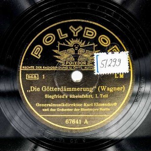 Die Götterdämmerung (Siegfried's Rheinfahrt)