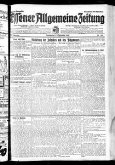 Essener allgemeine Zeitung. 1918-1943