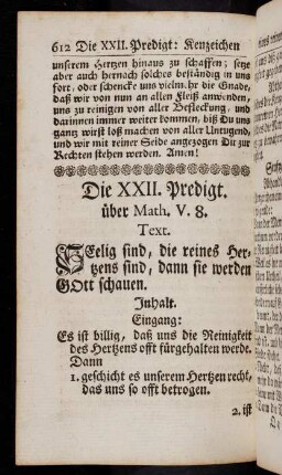 612-635, Die XXII. Predigt