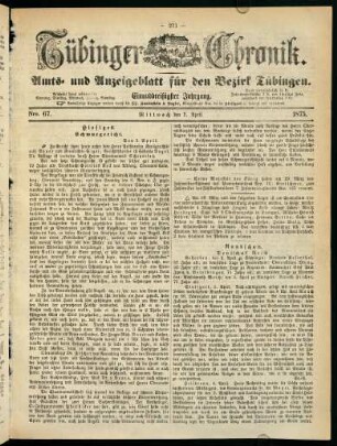 271-288, 7. April (Nro. 67) - 11. April (Nro. 70)