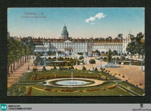Karlsruhe i. B. Großherzogliches Schloß