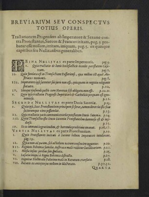 Breviarium seu conspectus totius operis.