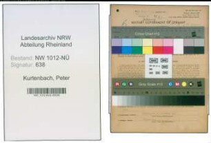 Entnazifizierung Peter Kurtenbach , geb. 13.11.1900 (Landwirt)