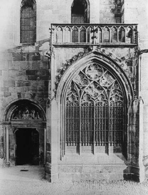 Freiburg im Breisgau, Unserer Lieben Frau, Äußeres, Nordquerhaus, Peter- und Pauls-Kapelle