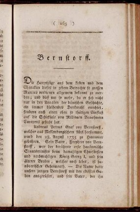 Bernstorff.