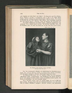 Mlle. Mazarin und Mr. Huberdeau als Elektra und Drestes