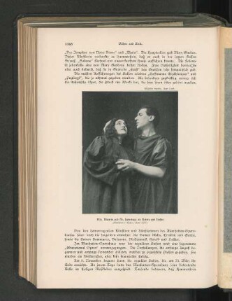 Mlle. Mazarin und Mr. Huberdeau als Elektra und Drestes
