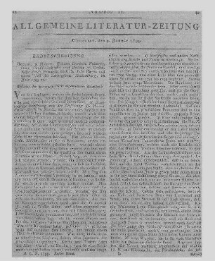 Thieme, C. T.: Goutmann ou L'ami des enfans. T. 2. Lecture pour les écoles bourgeoises et provinciales de Saxe. Traduit de l'Allemand de C. T. Thieme. Leipzig: Crusius 1798
