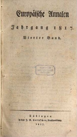 Europäische Annalen. 1817, 4