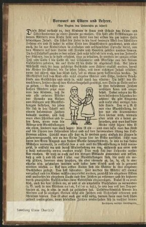 Vorwort an Eltern und Lehrer