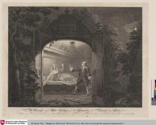 Mr. Garrick and Miss Bellamy in the Characters of Romeo and Juliet