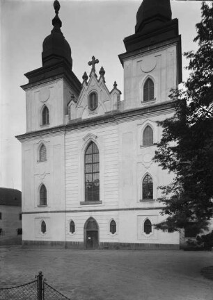 Ehemalige Benediktinerklosteranlage, Katholische Kirche Sankt Prokop, Trebitsch, Tschechische Republik