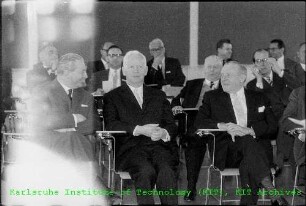 Besuch von Dr. Karl Heinrich Lübke (Bundespräsident der Bundesrepublik Deutschland (BRD)) am Kernforschungszentrum Karlsruhe (KfK)