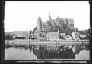 Meißen. Burgberg, Loge und Elbe