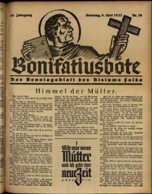 Ausgabe vom Sonntag, den 09. Mai 1937.