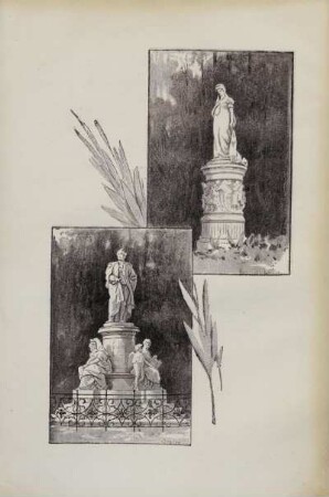 Tafel: Königin Louise. Goethe