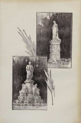 Tafel: Königin Louise. Goethe