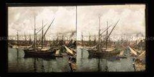 Segelschiffe im Hafen von Marseille