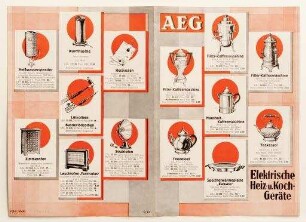 AEG Elektrische Heiz- und Kochgeräte (Prospekt)